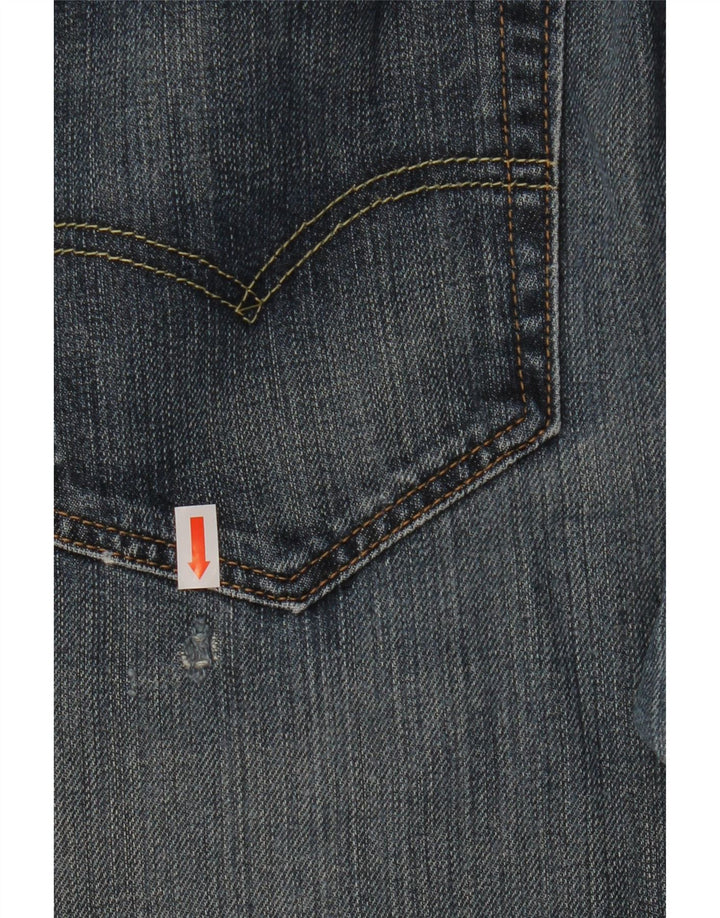 Męskie jeansy Levi's 501 Straight W36 L30 Niebieskie bawełniane