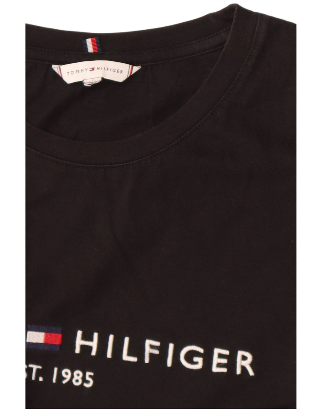 Męska koszulka z grafiką Tommy Hilfiger Top XL w kolorze czarnym