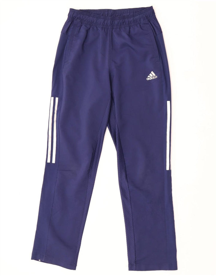 Męskie spodnie dresowe Adidas Climacool, małe, niebieskie