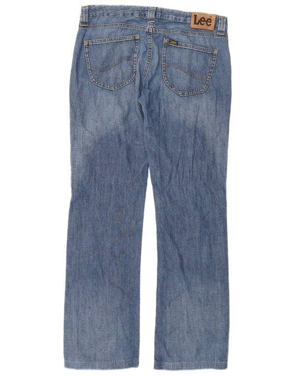 Damskie jeansy Lee Jinx Bootcut W30 L30 Niebieskie bawełniane