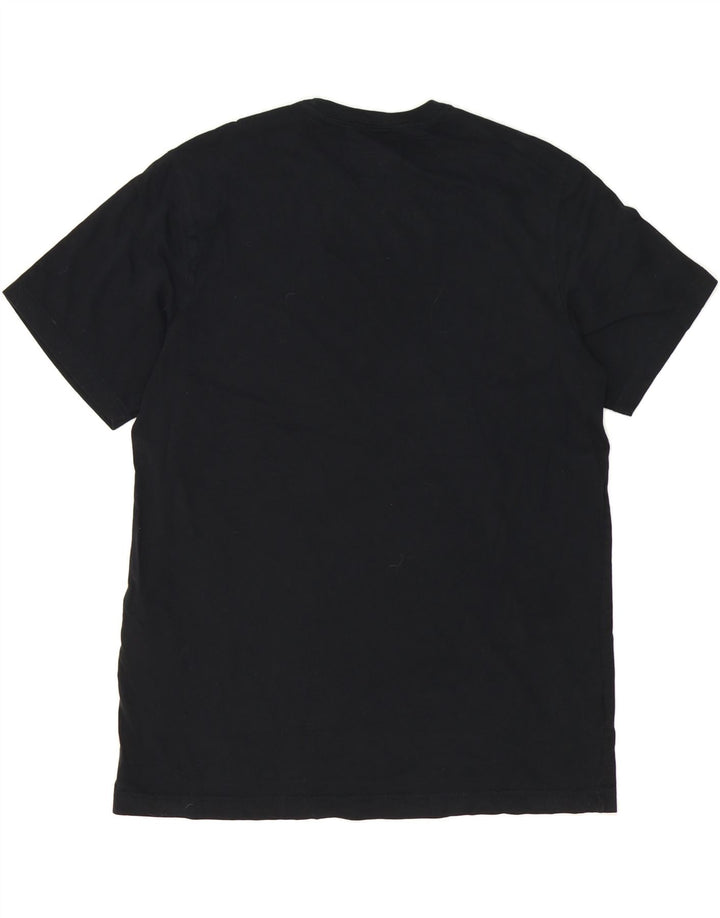 EDDIE BAUER Mens T-Shirt Top Large Navy Blue Cotton Vintage Eddie Bauer and Second-Hand Eddie Bauer from Messina Hembry 
