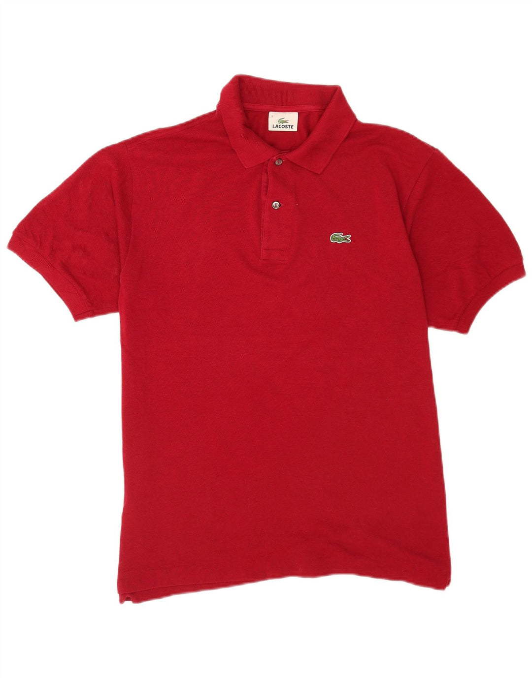 Męska koszulka polo Lacoste, rozmiar 5, duża, czerwona, bawełniana