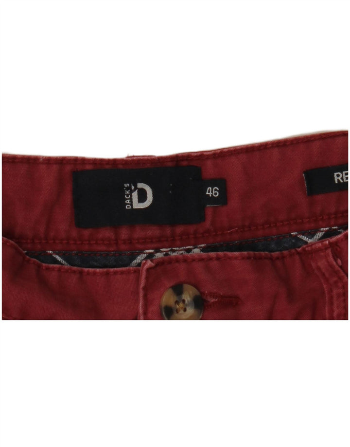 Męskie spodenki chino Regular IT 46 Small W33 Burgundia