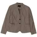 Damska marynarka Massimo Dutti zapinana na 2 guziki EU 44 XL, czarna pepitka
