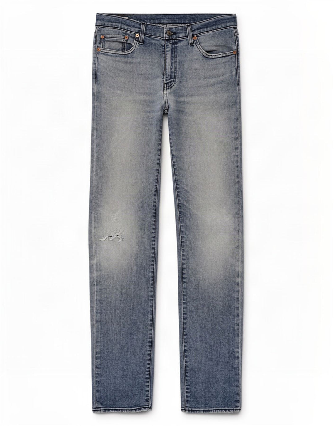 Męskie jeansy Levi's 511 w trudnej sytuacji W34 L36 Niebieska bawełna
