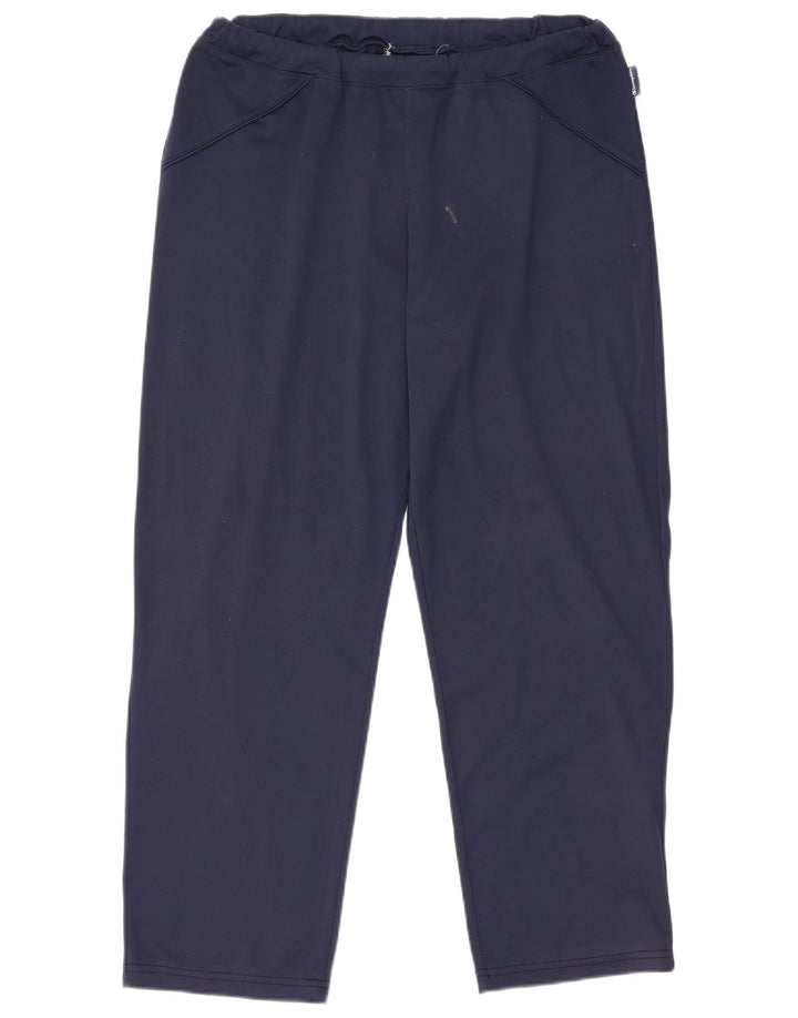 Damskie spodnie dresowe Champion UK 18 XL, granatowe, poliestrowe