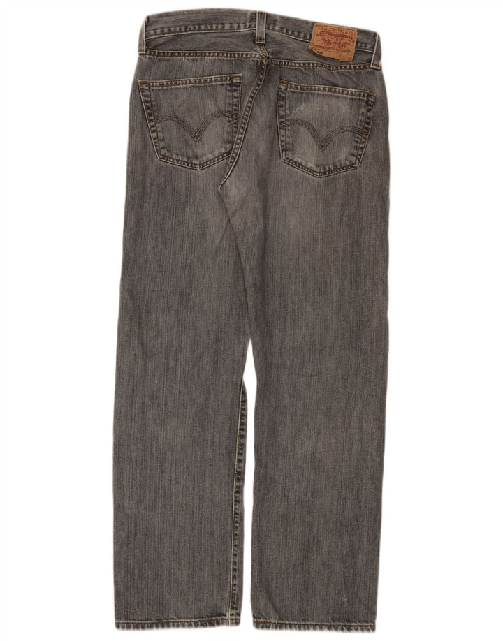 Męskie jeansy Levi's 501 Straight W33 L30 Szare