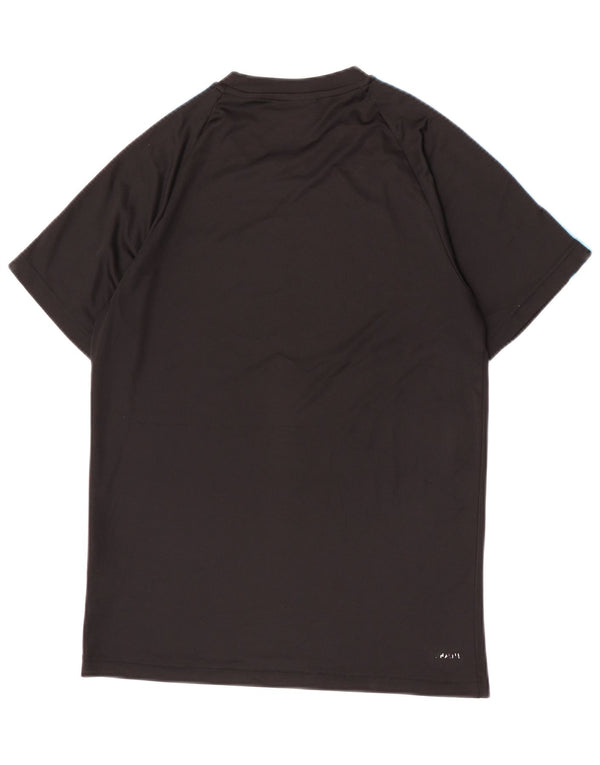Adidas Męska koszulka Climalite Top, mała, czarna, z poliestru