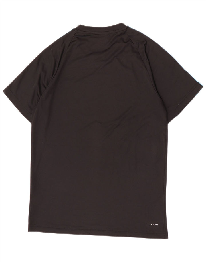 Adidas Męska koszulka Climalite Top, mała, czarna, z poliestru