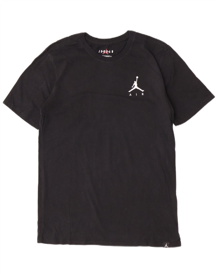 Męski T-shirt Jordan o standardowym kroju, średni czarny, bawełniany
