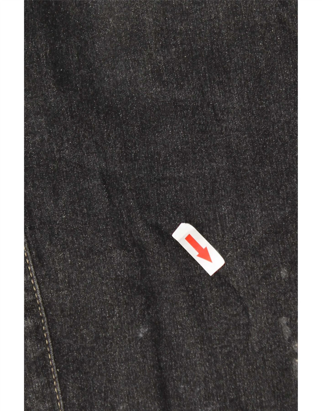Armani Męskie Zathan Straight Jeans W33 L28 Szara bawełna