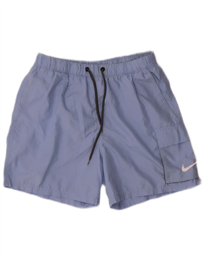 Męskie spodenki sportowe Nike Cargo, małe, niebieskie, poliestrowe