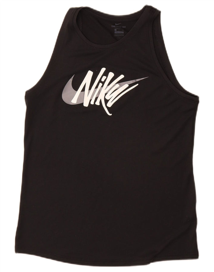Damska kamizelka z grafiką Nike Top UK 10, mała czarna
