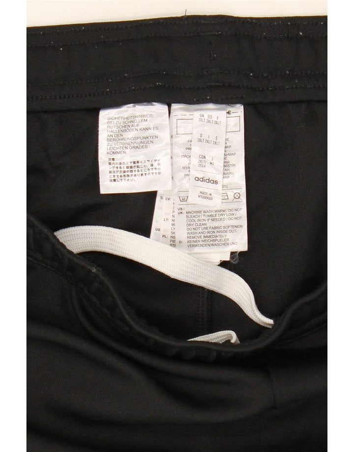 Męskie spodnie dresowe Adidas 2XL, czarny poliester