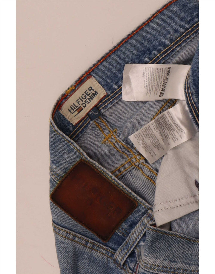Męskie jeansy slim fit Tommy Hilfiger W30 L30 Niebieskie bawełniane