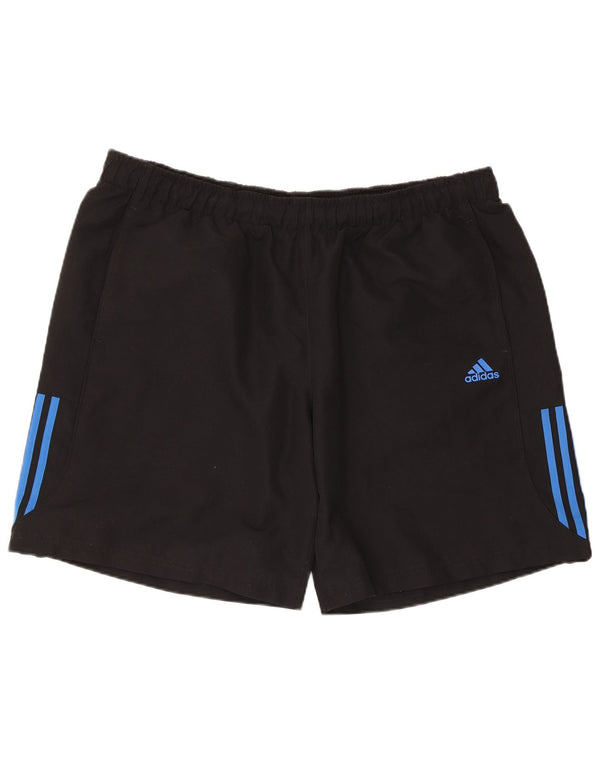 Męskie spodenki sportowe Adidas Climalite 2XL, czarny poliester