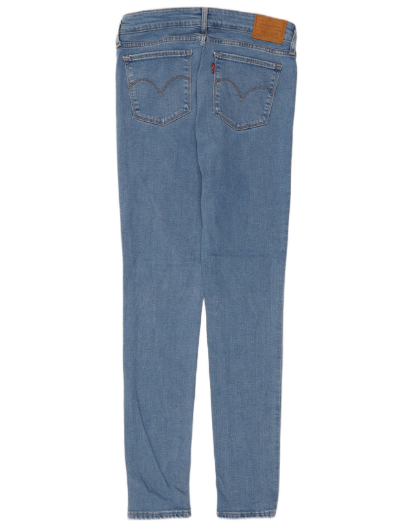 Damskie jeansy Levi's 711 Skinny W26 L30 Niebieska bawełna