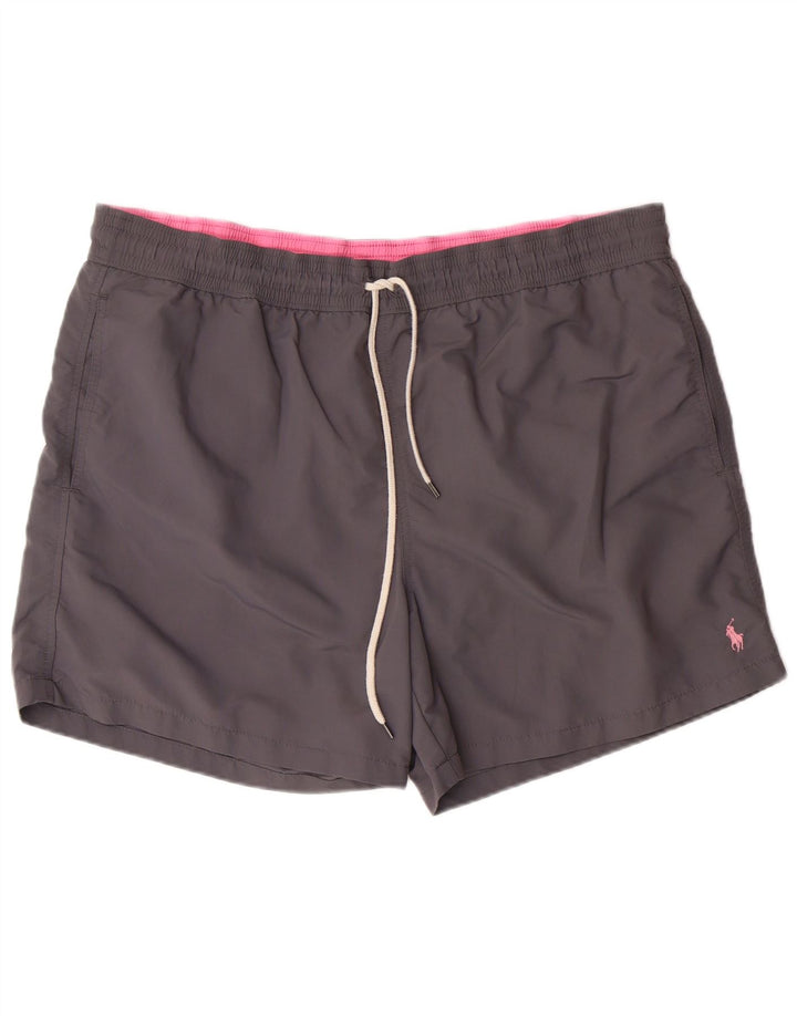 Męskie spodenki kąpielowe POLO RALPH LAUREN 2XL, szary nylon