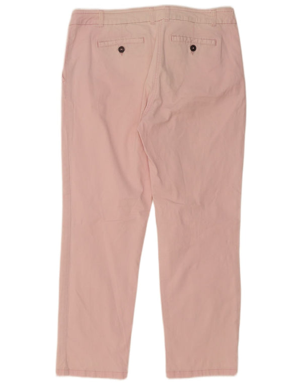 Spodnie damskie Boden Straight Chino UK 12 Medium W32 L27 Różowa bawełna