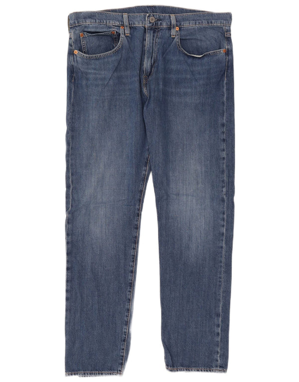 Męskie jeansy Levi's 502 Tapered W34 L32 Niebieskie bawełniane