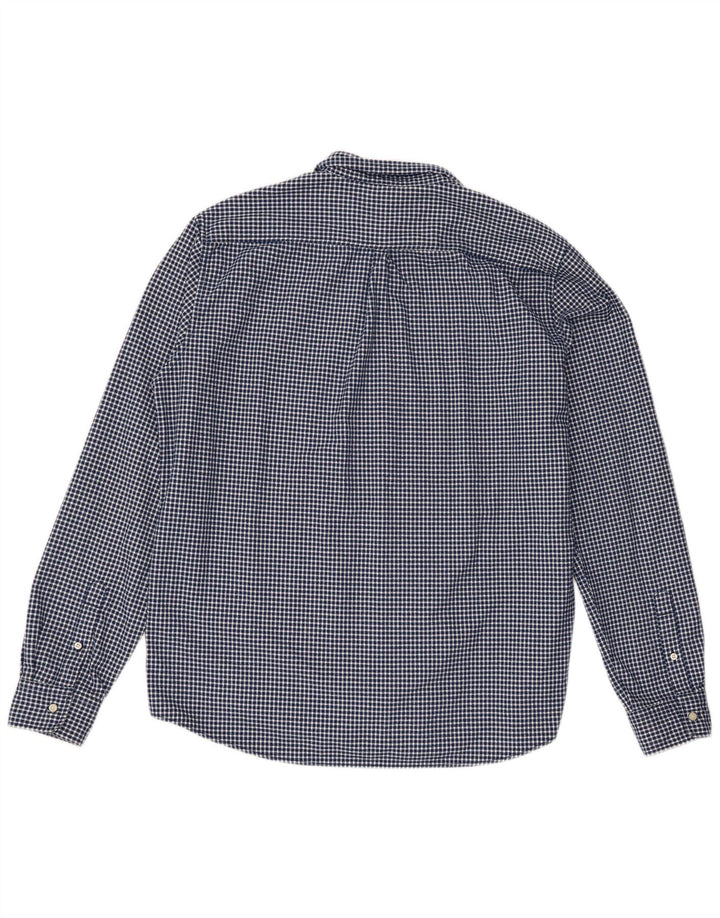 Męska koszula flanelowa Superdry 3XL, granatowa, klasyczna kratka