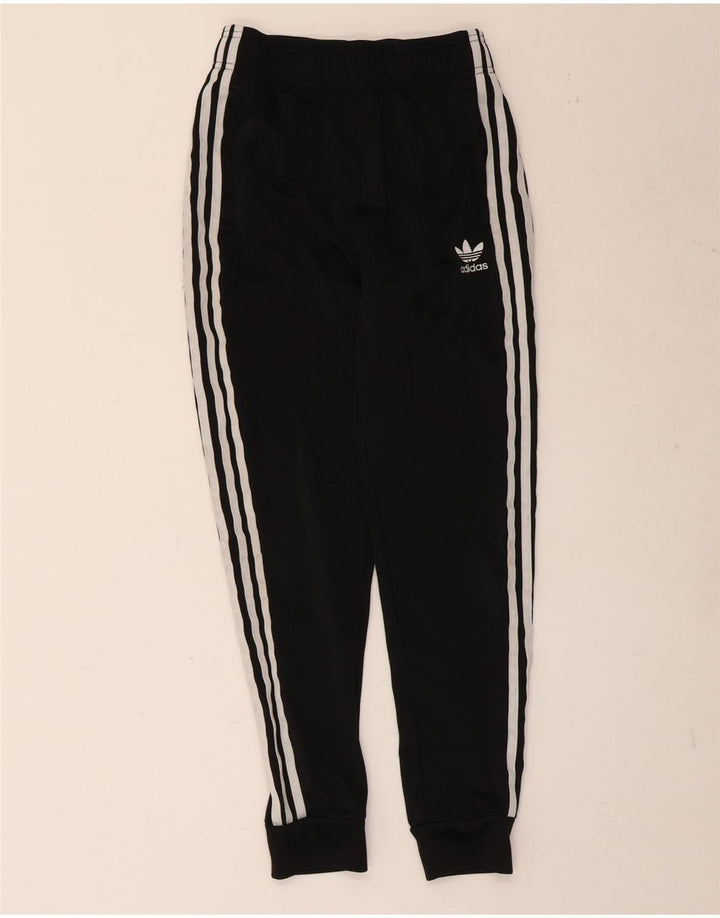 Adidas Chłopięce Spodnie Dresowe Joggery 12-13 Lat Czarny Poliester