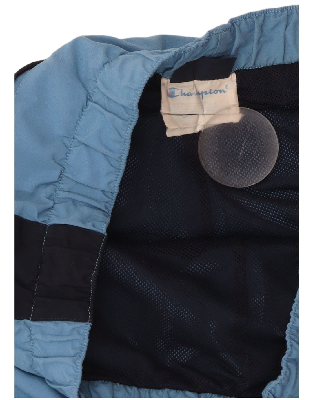 Męskie spodenki kąpielowe CHAMPION, poliester w kolorze średnioniebieskim