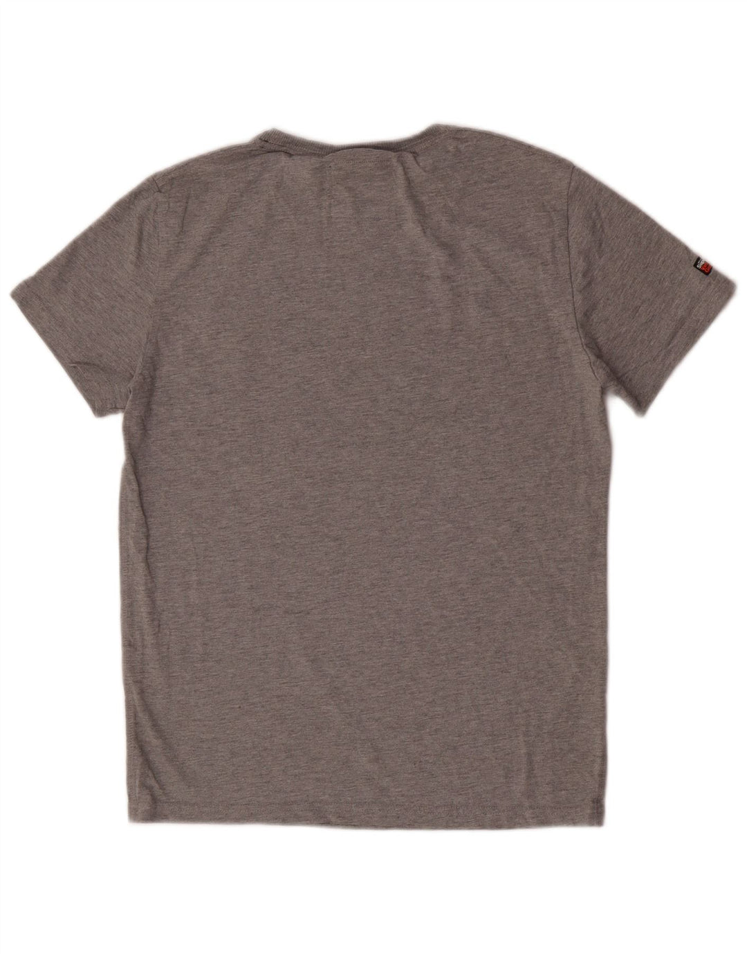Męski T-shirt Superdry Extra Slim z grafiką, duży, szary, bawełniany