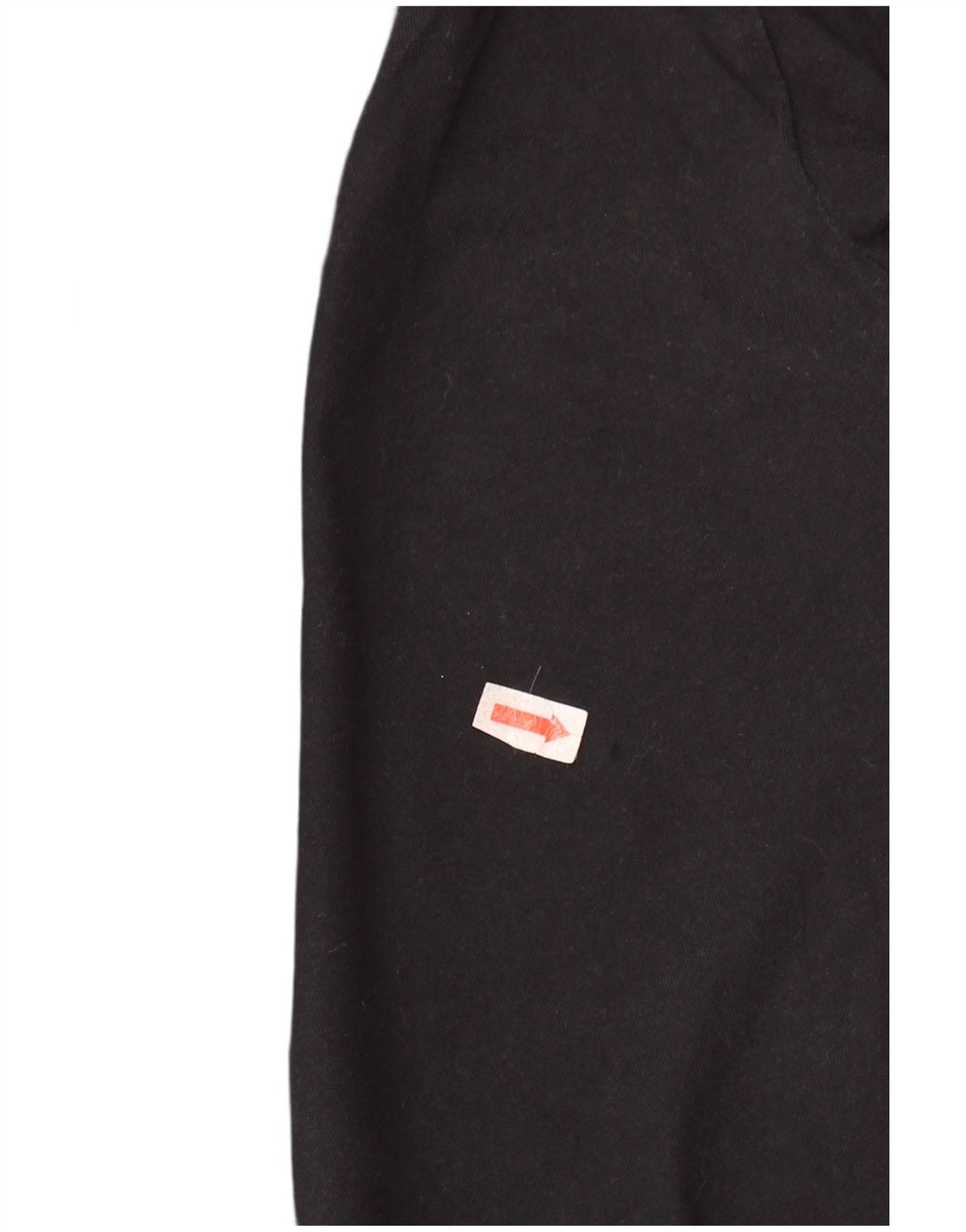 Damska koszulka z grafiką ADIDAS Top UK 8/10 Mała czarna bawełna