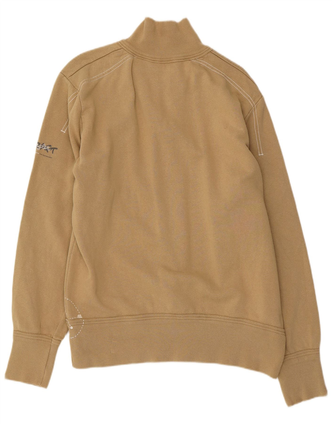 Męska bluza z zamkiem błyskawicznym Wrangler XL, beżowa, bawełniana