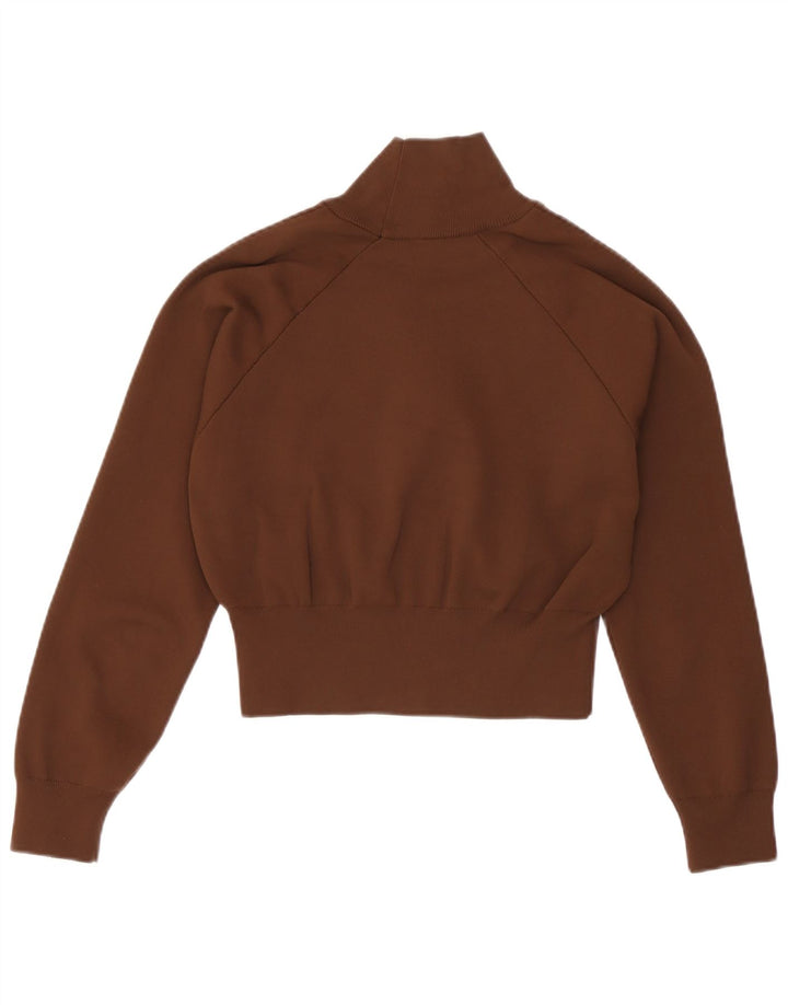 Sweter damski Zara z golfem UK 10, mały brązowy