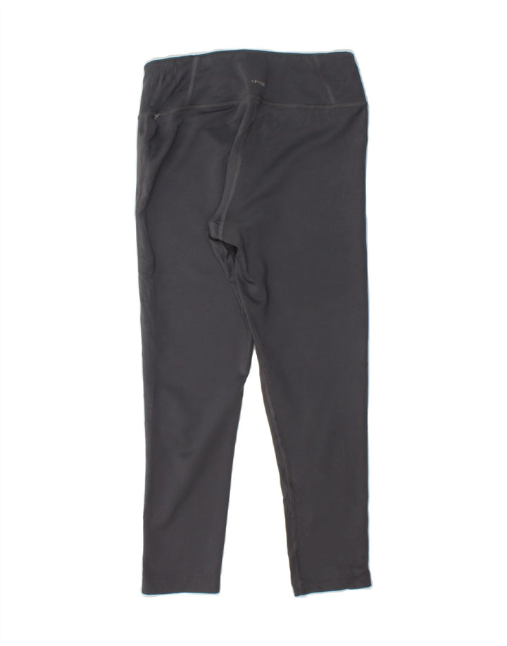 REEBOK Womens Leggings UK 8/10 Small  Grey Vintage Reebok and Second-Hand Reebok from Messina Hembry 