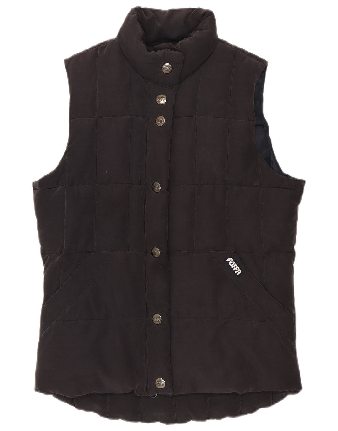 Damska wyściełana kamizelka Puffa UK 6 XS Granatowy poliester