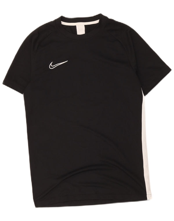Damska koszulka Nike Dri Fit Top UK 14, poliester w kolorze średniej czerni