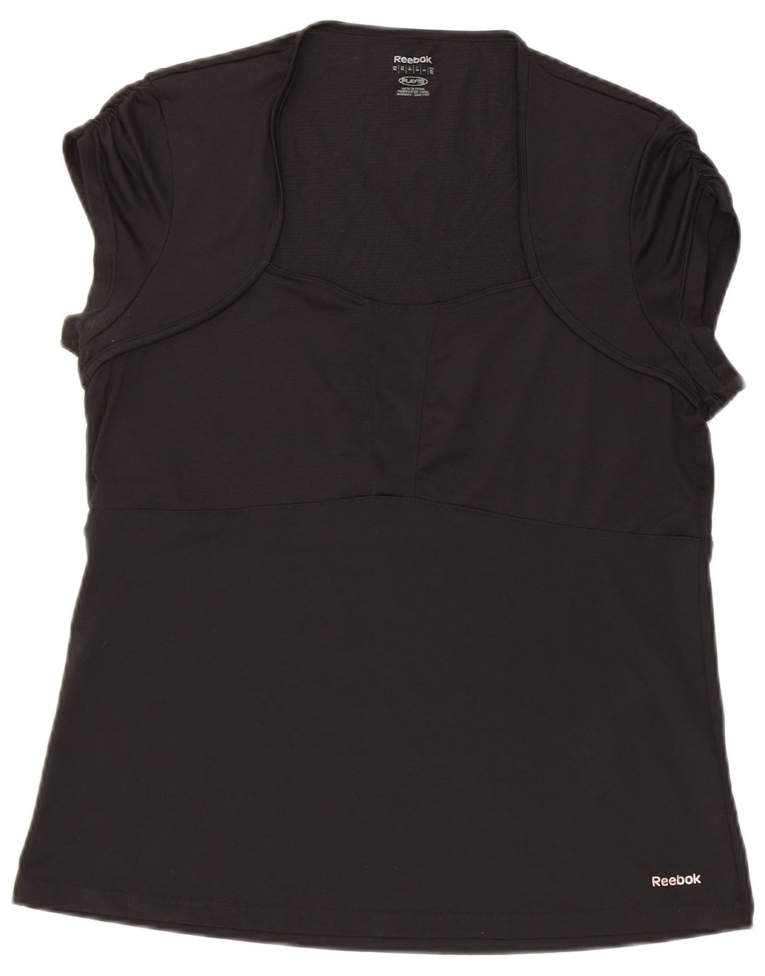 T-shirt damski Reebok Top UK 18 XL, czarny poliester