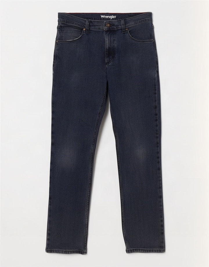 Męskie jeansy Wrangler W32 L32 Granatowe, bawełniane