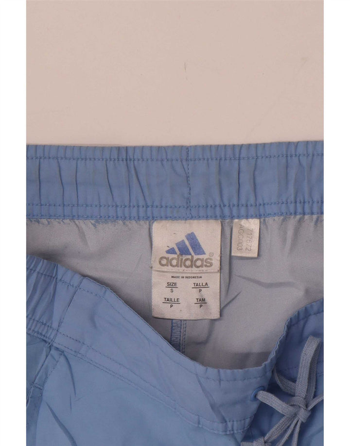Męskie spodenki sportowe Adidas, małe, niebieskie, poliestrowe