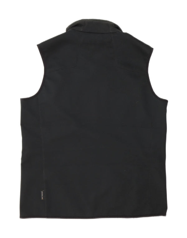 Kamizelka męska Jack Wolfskin UK 40, duża, czarna, poliester