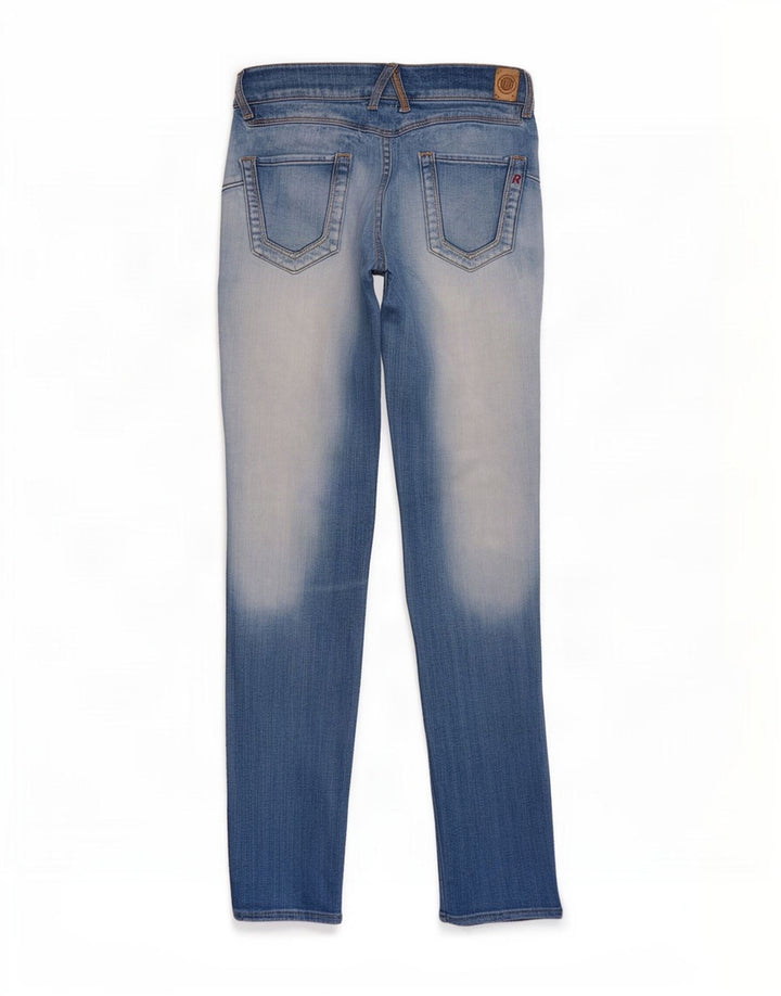 Damskie jeansy Skinny Replay W28 L30 Niebieskie