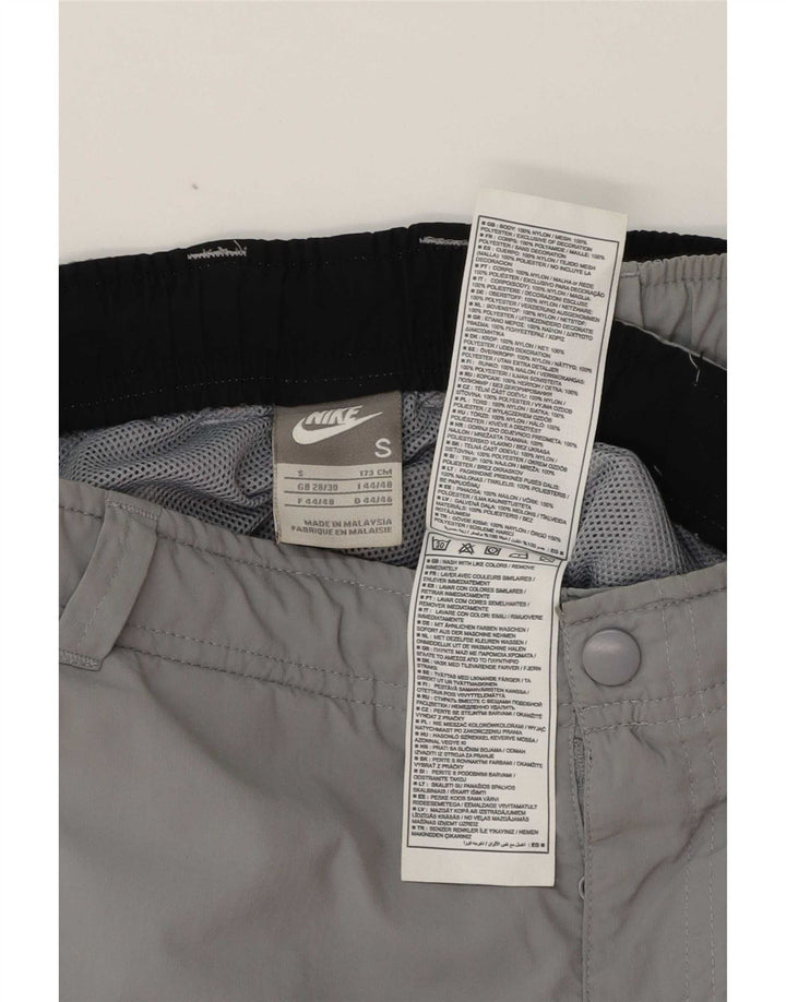 Męskie spodenki cargo Nike W30, szare, małe