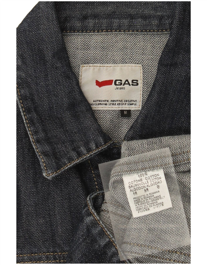 Damska kurtka jeansowa Gas Crop UK 12, średnia, granatowa, bawełniana