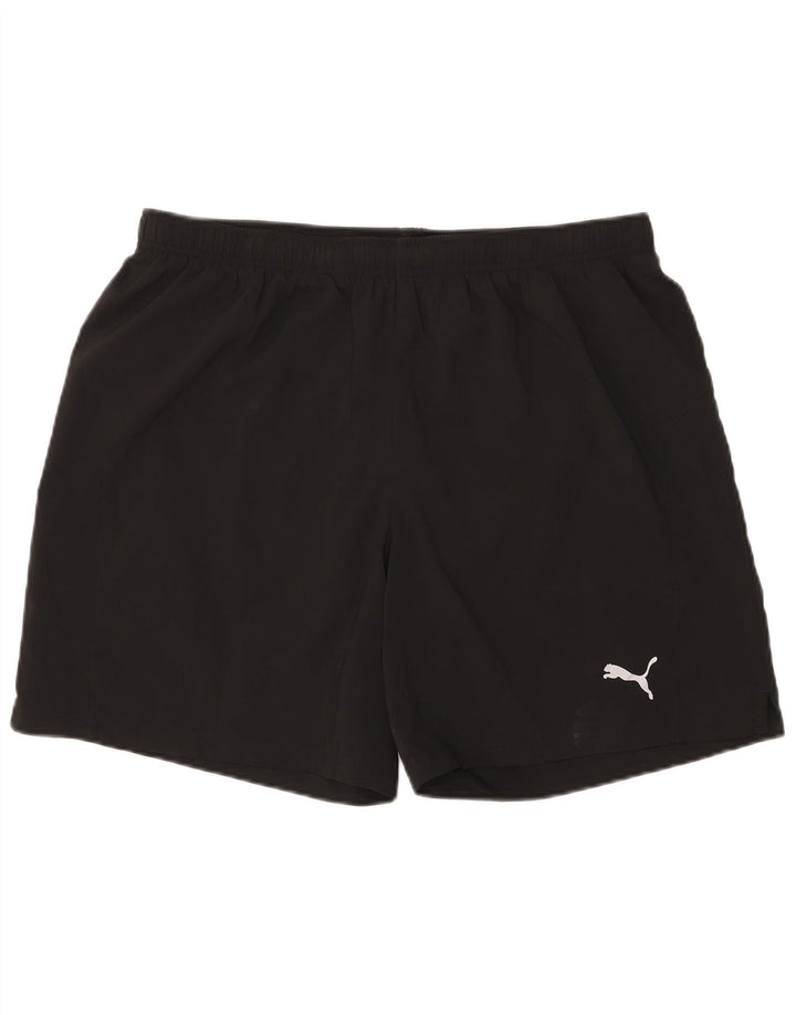 Męskie spodenki sportowe Puma XL, czarny poliester