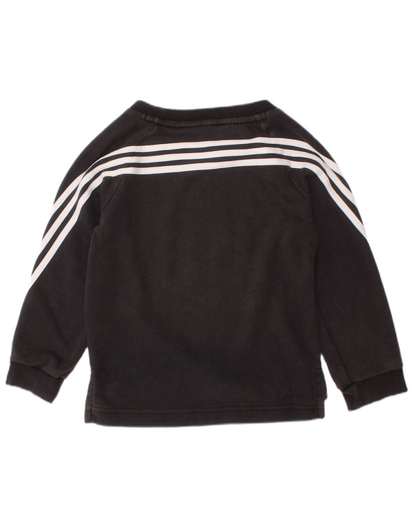 Bluza chłopięca ADIDAS Baby, 18-24 miesięcy, czarna, bawełniana