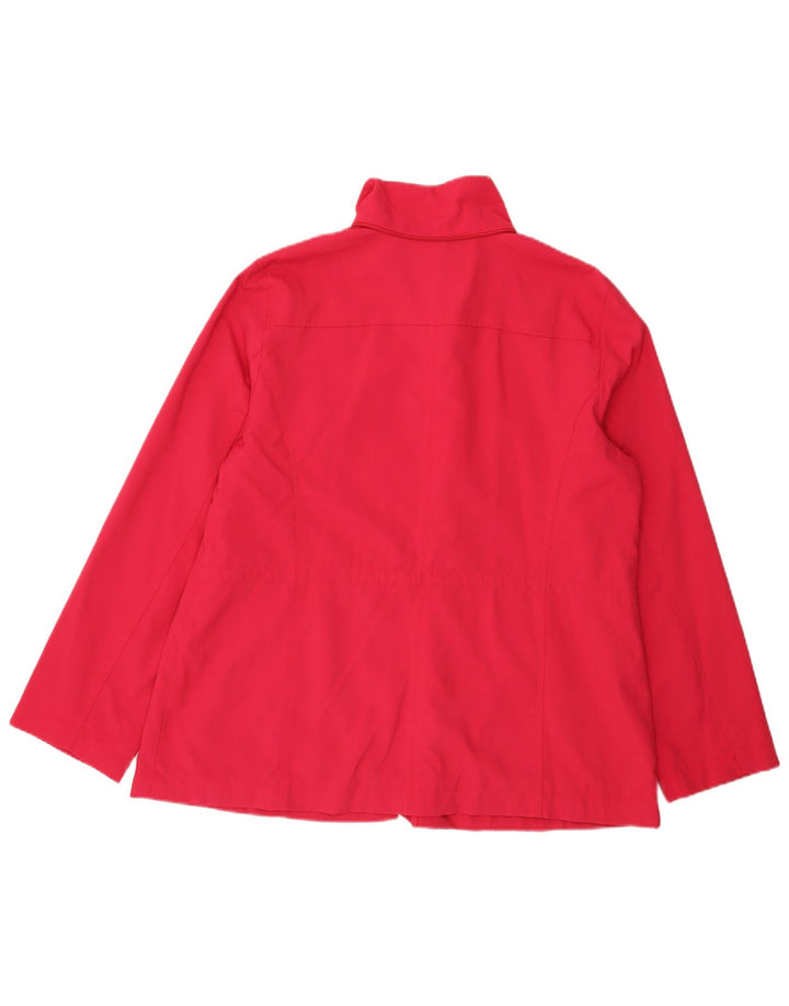 Damska kurtka bomber Marks & Spencer UK 18 XL, różowa, poliamid
