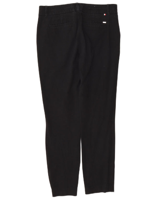 Damskie proste spodnie chino Tommy Hilfiger US 2 XS W25 L27 granatowe