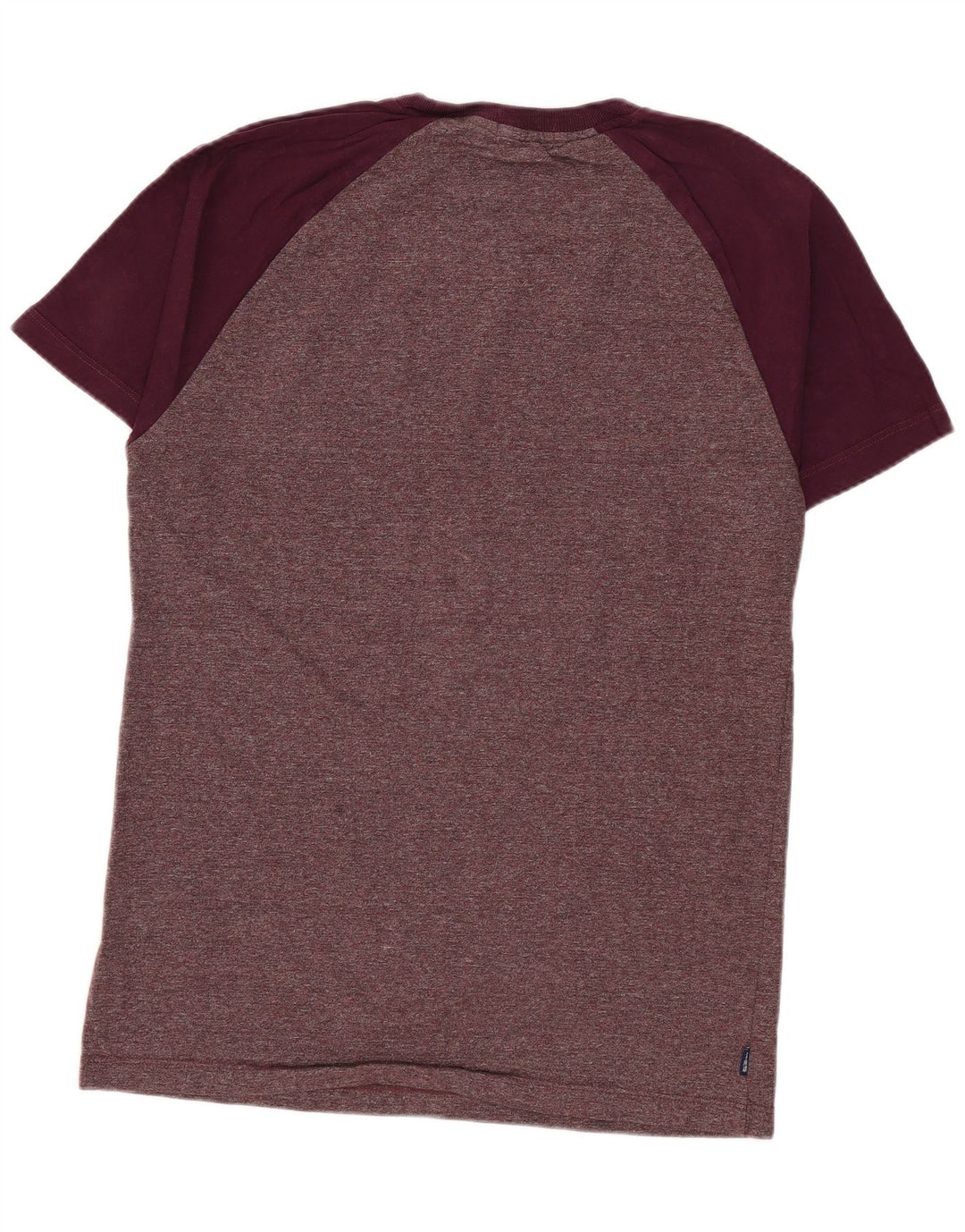 T-shirt męski Superdry Średniej jakości bawełna w kolorze bordowym z plamkami