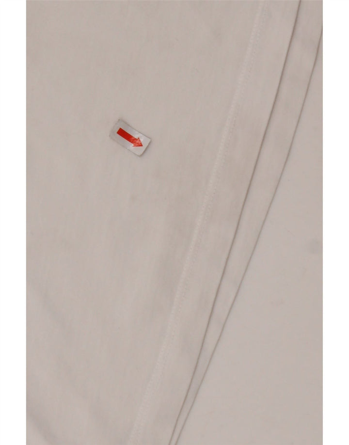 TOMMY HILFIGER Dziewczęcy T-shirt z krótkim rękawem, 13-14 lat, biały