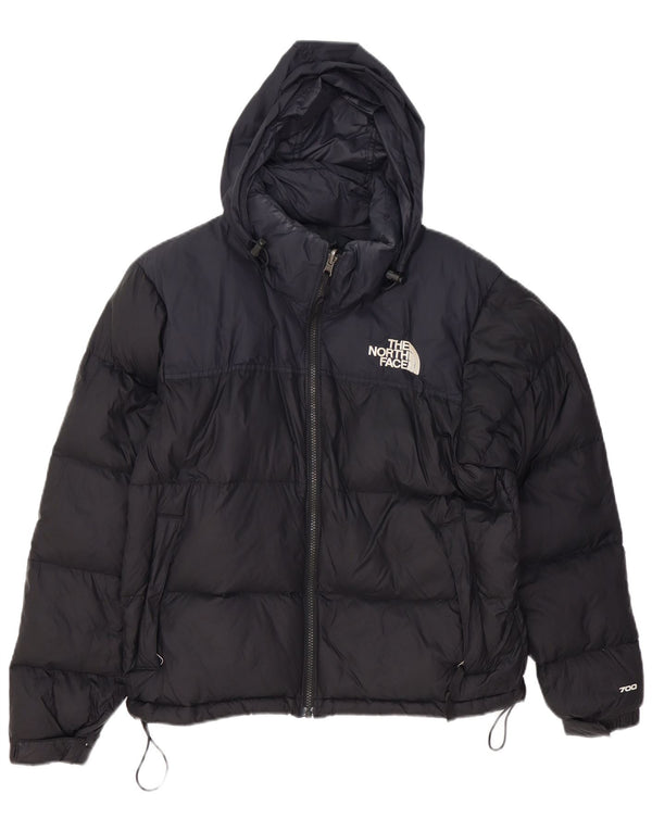 Damska wyściełana kurtka z kapturem The North Face UK 14, średni czarny nylon