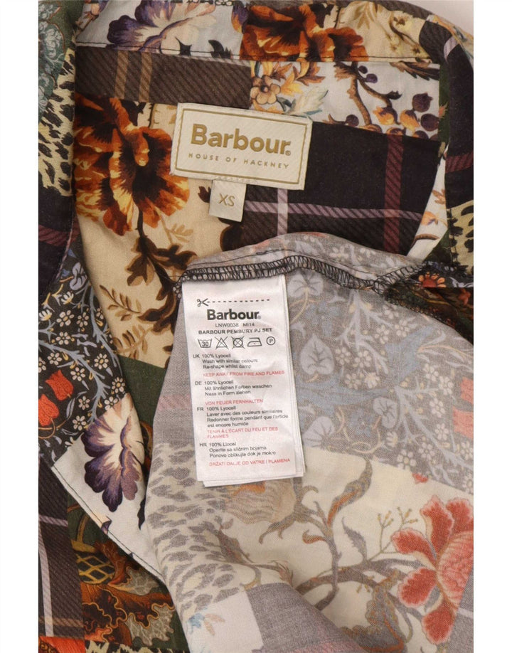 Damska bielizna nocna Barbour 2-częściowy zestaw UK 6 XS W26 Wielobarwny patchwork