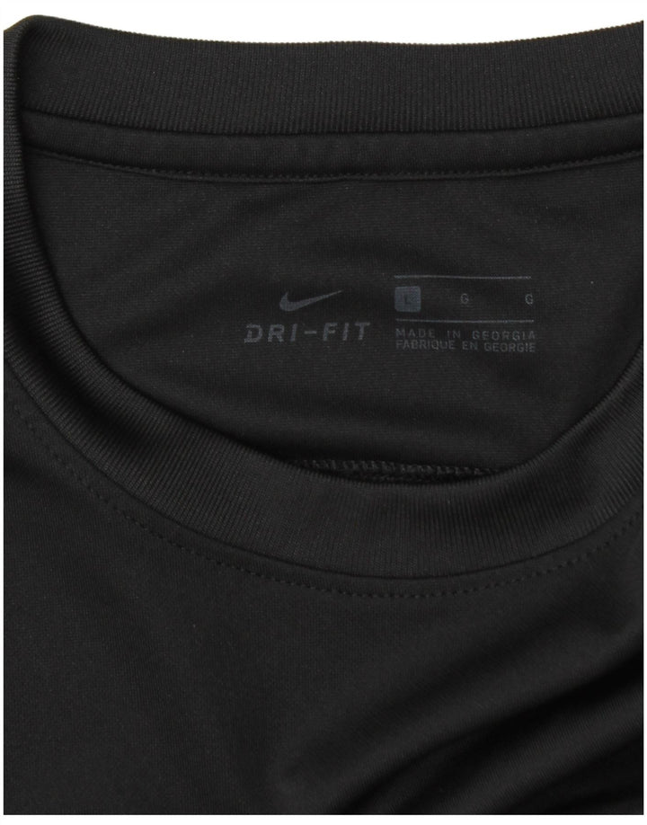Męski T-shirt Nike Dri Fit, duży, czarny